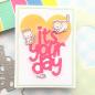 Preview: Heffy Doodle It's Your Day Jumbo Sentiment  Cutting Dies - Stanze  