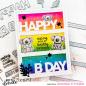 Preview: Heffy Doodle Stitched Birthday Trio Frame  Cutting Dies - Stanze  