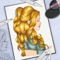 Preview: Crafters Companion - Natural Beauty Clear Stamp Luscious Locks - Clear Stamps