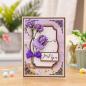 Preview: Gemini Decoupage Flower Stamp & Die Fragrant Sweet Pea - Stempel & Stanze 