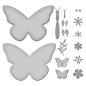 Preview: Spellbinders Dies "Butterfly Card Creator Etched" Stanzschablonen