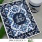 Preview: Picket Fence Studios "Tile Montage" Stencil - Schablone