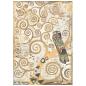 Preview: Stamperia " Klimt From the Tree of Life " A4 Decoupage / Decopatch Papier 6 Bögen 