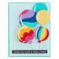 Preview: Spellbinders Dies "Color Block Balloons Etched" Stanzschablonen