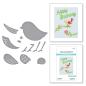 Preview: Spellbinders Dies "Sweet Birdie Etched" Stanzschablonen