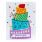 Preview: Spellbinders Dies "Topsy Turvy Cake Etched" Stanzschablonen