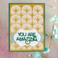 Preview: Spellbinders Dies "You're Amazing Etched" Stanzschablonen