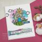 Preview: Woodware Happy House Snail   Clear Stamps - Stempel 