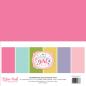 Preview: Echo Park "All About A Girl" 12x12" Coordinating Solids Paper - Cardstock