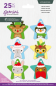 Preview: Gemini Festive Animals AppliquÃ® Dies  - Stanze - Festliche Tiere 