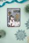 Preview: Crafters Companion -  Vintage Snowman Clear Stamp Winter Blessings - Clear Stamps