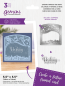 Preview: Gemini Decorative Frame Stamp & Die Dashing Through the Snow  - Stempel & Stanze 