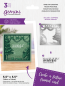 Preview: Gemini Decorative Frame Stamp & Die Home for Christmas  - Stempel & Stanze 