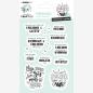 Preview: Creative Craft Lab - Studio Light - Clear Stamp - Unicorns - Glitter - Stempel