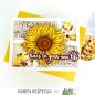 Preview: Picket Fence Studios - Clear Stamp - "Forever Sunflower Seeds " Stempel 