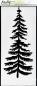 Preview: Picket Fence Studios - Stencil - "Tall Christmas Tree" - Schablone