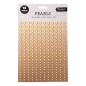 Preview: Studio Light - " Self-adhesive Pearls Gold Hearts " -  selbstklebende Halbperlen