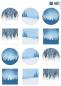 Preview: Marianne Design -  Paper Sheet A4 -  Winter Landscapes Mini's - Designpapier 