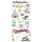 Preview: Simple Stories -  Say Cheese Fantasy At The Park  - Foam Stickers 