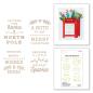 Preview: Spellbinders Hotfoil Plate - "Christmas Mailbox Greetings "