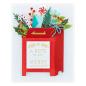 Preview: Spellbinders Hotfoil Plate - "Christmas Mailbox Greetings "