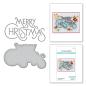 Preview: Spellbinders Dies "Stylish Merry Christmas Etched" Stanzschablonen