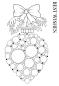 Preview: Woodware - Clear Stamps - Big Bubble Bauble Best Wishes  - Stempel 