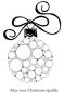 Preview: Woodware - Clear Stamps - Big Bubble Bauble Curly Ribbon  - Stempel 