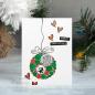 Preview: Woodware - Clear Stamps - Big Bubble Bauble Festive Duo  - Stempel 