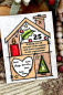 Preview: Woodware - Clear Stamps - Christmas House  - Stempel 