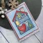 Preview: Woodware - Clear Stamps - Christmas House  - Stempel 