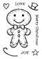 Preview: Woodware - Clear Stamps - Gingerbread Man  - Stempel 