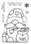 Preview: Woodware - Clear Stamps - Santa Gnome  - Stempel 