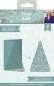 Preview: Crafters Companion -Frosty and Bright Metal Die Christmas Tree Edge'ab - Stanze