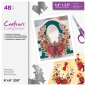 Preview: Crafters Companion - Decoupage 6x6 Inch Topper Pad Festive Bows - Festliche Schleifen