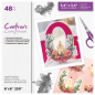 Preview: Crafters Companion -Decoupage 6x6 Inch Topper Pad Candlelit Christmas - Weihanchten bei Kerzenschein