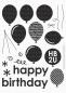 Preview: My Favorite Things Stempelset "Balloon Party" Clear Stamp Set