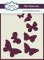 Preview: Creative Expressions - Stencil -  Butterflies In Flight  - Schablone