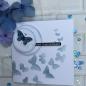 Preview: Creative Expressions - Stencil -  Butterflies In Flight  - Schablone