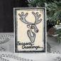 Preview: Creative Expressions - Paper Cuts Craft Dies -  One-liner Collection - Stag's Head  - Stanze