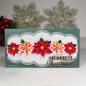 Preview: Creative Expressions - Craft Dies - Festive Poinsettia Scalloped Border - Stanze