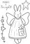 Preview: Creative Expressions - Clear Stamp A6 -  Angel Bunny  - Stempel