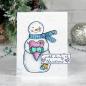 Preview: Creative Expressions - Clear Stamp A6 - Snowman Kisses - Stempel