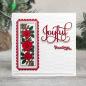 Preview: Creative Expressions - Craft Dies -  Festive Christmas Rose Flora - Stanze