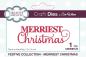 Preview: Creative Expressions - Craft Dies -  Festive Mini Expressions Merriest Christmas  - Stanze