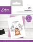 Preview: Crafters Companion - Christmoose  - Clear Stamps