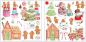 Preview: Craft Consortium - Paper Pad 6x6 Inch-  Candy Christmas - Papierblock