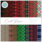 Preview: Craft Consortium - Paper Pad 6x6 Inch-  Tartan  - Papierblock