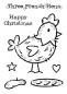 Preview: Woodware - Clear Stamps - French Hen  - Stempel 