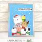 Preview: Picket Fence Studios - Clear Stamp - "An Animal Crackers Christmas Hello " Stempel 